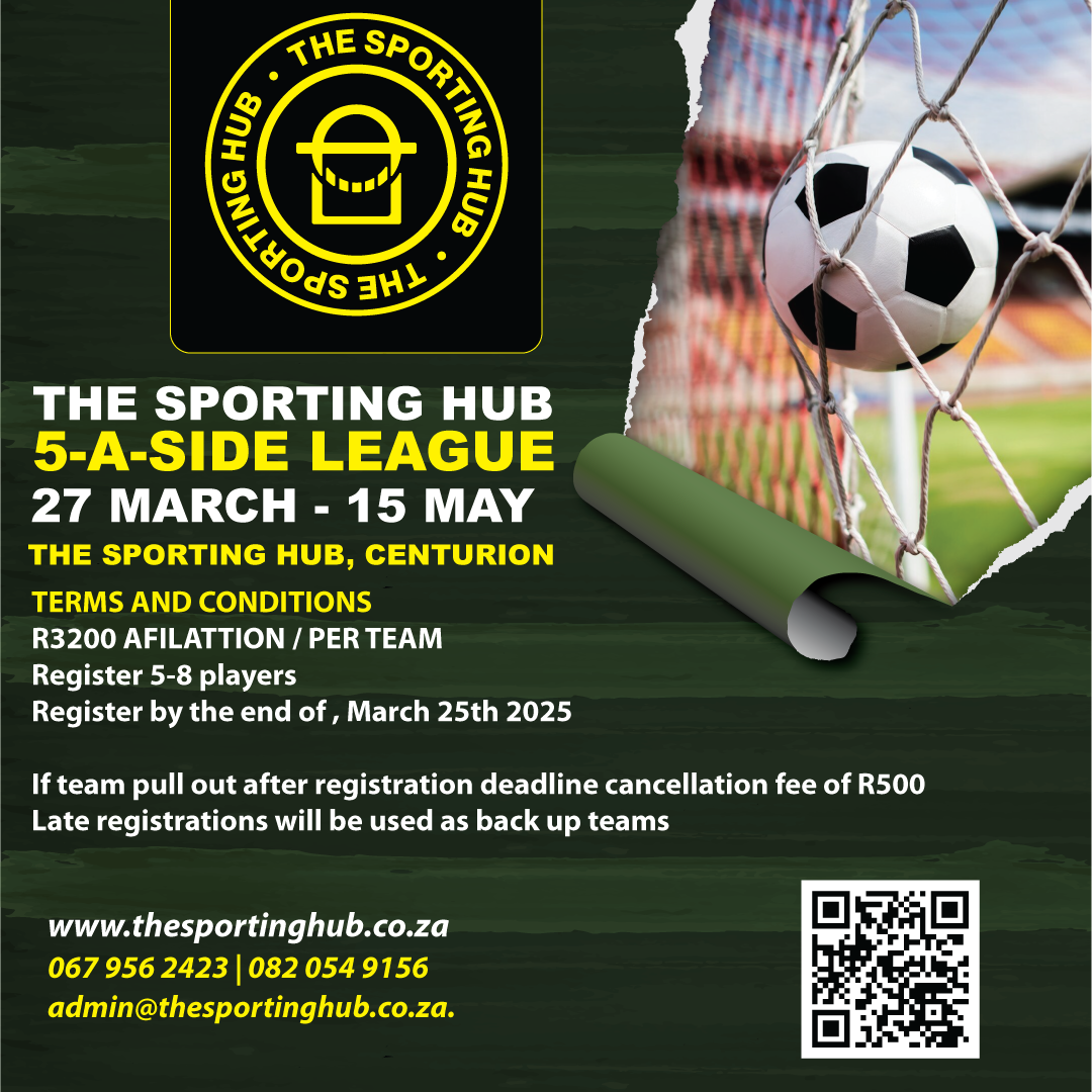 THE SPORTING HUB  5-A-SIDE LEAGUE